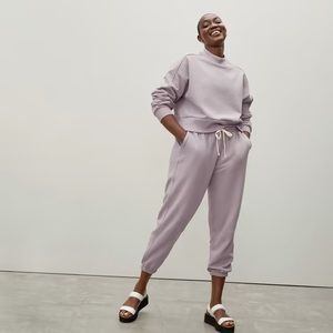 Everlane Track Cropped Sweatshirt